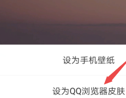 QQ浏览器怎样更改皮肤?QQ浏览器更改皮肤的方法截图